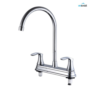 Hot sale 8 inch Latin America Kitchen faucet deck mounted with face plate/ hansgrohe kitchen faucet