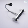 South American style faucet chrome double handle wash basin faucet sink mixer cold and hot water kitchen faucet