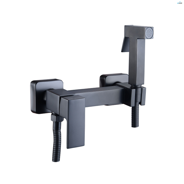 Health Lead Free Bath Toilet Sprayer Brass Bidet Mixer Faucet Shattaf Shower Stainless Steel Bidet Sprayer For Toilet