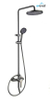 Bathroom Cold And Hot Digital Display Waterfall Rain Bathroom Piano Key Faucet Shower System Set