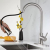 Pexmax Hot And Cold Water Brass Chrome Kitchen Faucet
