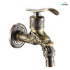 Household Commonly Used Wall -Mounted Zinc Alloy Outdoor Small Faucet Practical Decoration Antique Bronze Faucet Garden