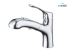 Brass Wash Basin Kitchen Faucet Mixer Sink Taps with Pullout Nozzle